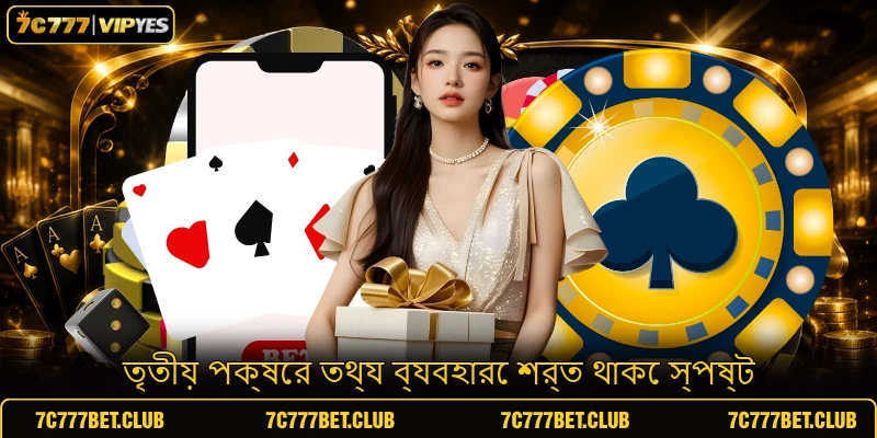 তৃতীয় পক্ষের তথ্য ব্যবহারে শর্ত থাকে স্পষ্ট