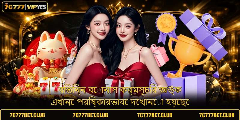বিভিন্ন বোনাস কর্মসূচির অঙ্ক এখানে পরিষ্কারভাবে দেখানো হয়েছে বিভিন্ন বোনাস কর্মসূচির অঙ্ক এখানে পরিষ্কারভাবে দেখানো হয়েছে