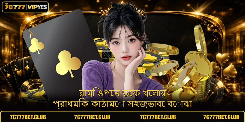 রামি ওপেন ডেক খেলার প্রাথমিক কাঠামো সহজভাবে বোঝা
