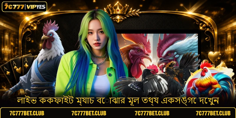লাইভ ককফাইট ম্যাচ বোঝার মূল তথ্য একসঙ্গে দেখুন
