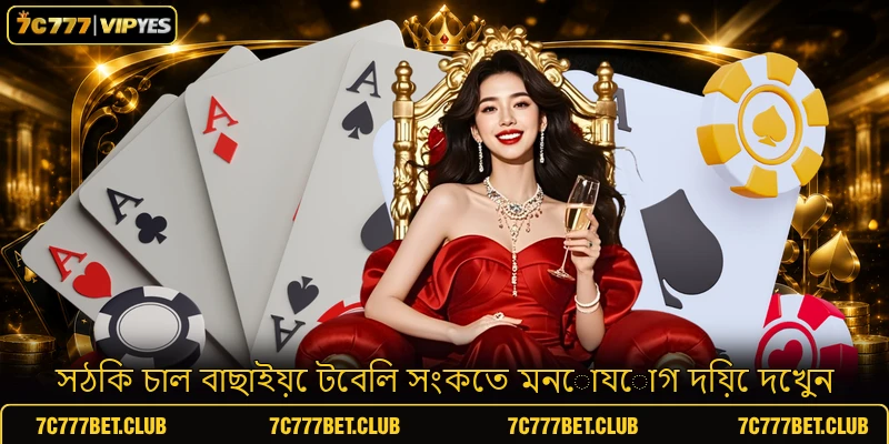 সঠিক চাল বাছাইয়ে টেবিল সংকেত মনোযোগ দিয়ে দেখুন